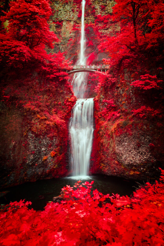 Multnomah Falls IR Chrome SSmith